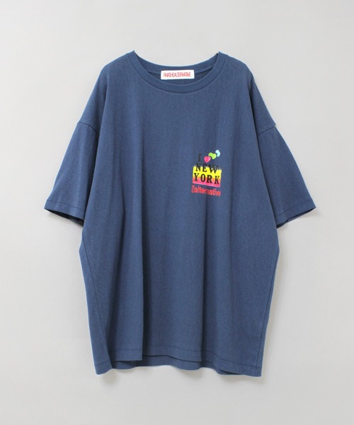 RNA(アールエヌエー)の「M2505 ILOVE NY BIGT(Tシャツ/カットソー・レディース・ホワイト/ネイビー/ブラック・MEDIUM)」の8枚目の写真