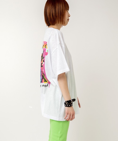 RNA(アールエヌエー)の「M2505 ILOVE NY BIGT(Tシャツ/カットソー・レディース・ホワイト/ネイビー/ブラック・MEDIUM)」の5枚目の写真