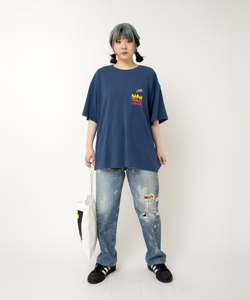 RNA(アールエヌエー)の「M2505 ILOVE NY BIGT(Tシャツ/カットソー・レディース・ホワイト/ネイビー/ブラック・MEDIUM)」の13枚目の写真