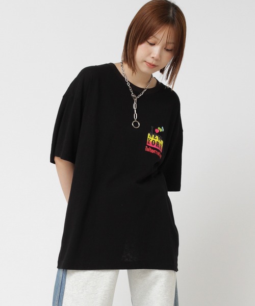 セール】M2505 ILOVE NY BIGT（Tシャツ/カットソー）｜RNA（アール