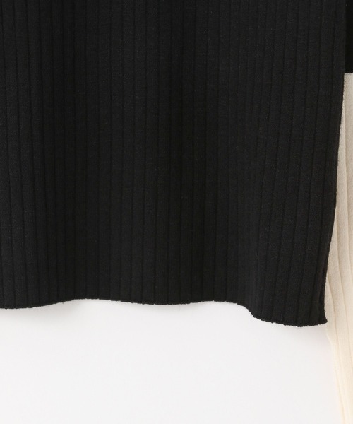 LOWRYS FARM(ローリーズファーム)の「12GハイショクスリーブLS 451465(ニット/セーター・レディース・レッド/ブラウン/ブラック/アイボリー/ネイビー/グレー・FREE)」の13枚目の写真