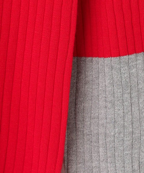 LOWRYS FARM(ローリーズファーム)の「12GハイショクスリーブLS 451465(ニット/セーター・レディース・レッド/ブラウン/ブラック/アイボリー/ネイビー/グレー・FREE)」の17枚目の写真