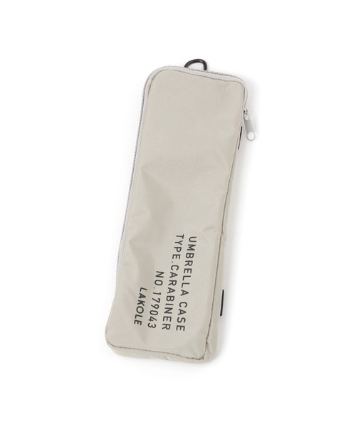 LAKOLE（ラコレ）の「カラビナ付き折り畳み傘ケース / 451936（折りたたみ傘・レディース・グレー/ブラック・FREE）」の17枚目の写真