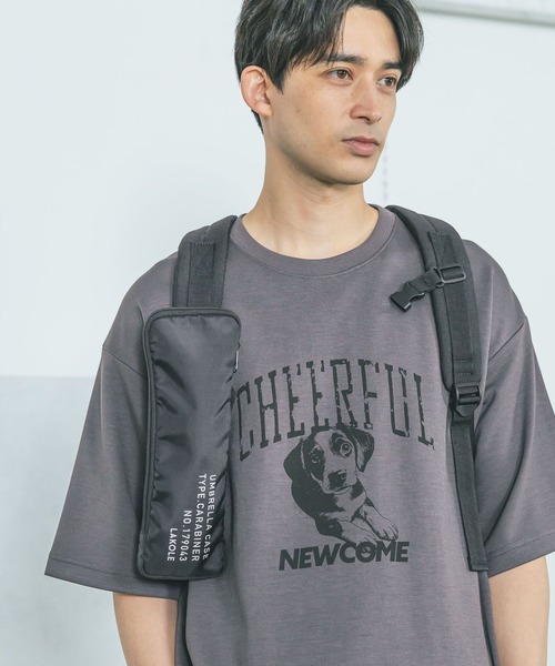 LAKOLE（ラコレ）の「カラビナ付き折り畳み傘ケース / 451936（折りたたみ傘・レディース・グレー/ブラック・FREE）」の15枚目の写真