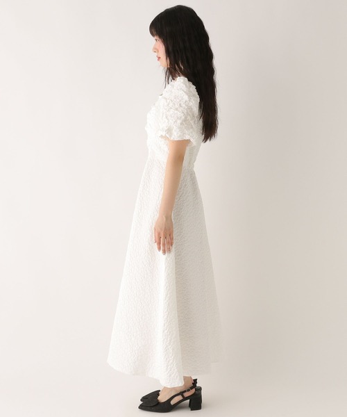 Rene♡ベージュ 半袖ワンピースsize34 Rene♡ 2023年 半袖ワンピース“Charlotte” - メルカリ