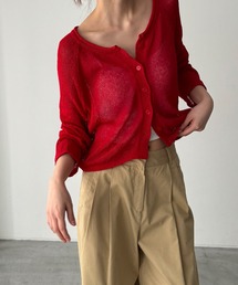 CANAL JEAN - 【新品】♥門脇麦さん♥『厨房のありす』〈CANAL JEAN〉カーディガン CANAL JEAN カーディガン El mar クルーネックカーディガン