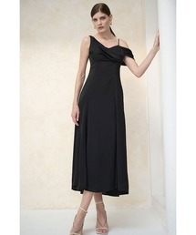 Gloria Dress ドレープナローラインドレス