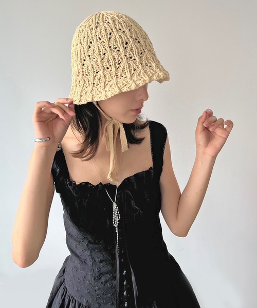 Jewelobe(ジュエローブ)の「コットンレースコルセットディテールチュニック(チュニック・レディース・ホワイト/ブラック/ピンク・FREE)」の20枚目の写真