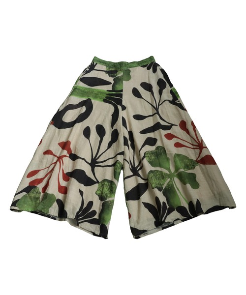 antiqua（アンティカ）の「ボタニカルフレアパンツ（その他パンツ・レディース・マルチ・ONESIZE）」の4枚目の写真