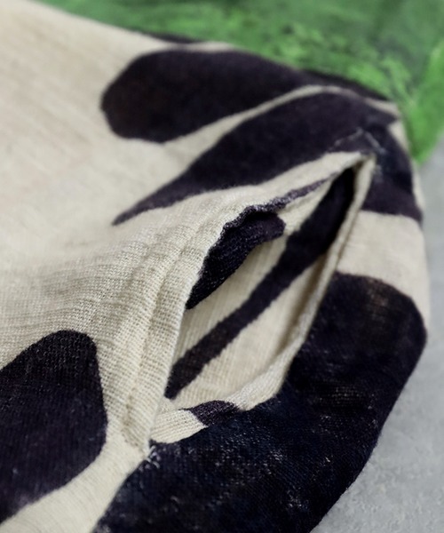 antiqua（アンティカ）の「ボタニカルフレアパンツ（その他パンツ・レディース・マルチ・ONESIZE）」の6枚目の写真