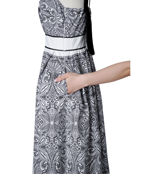 Marbella Panel Printed Dress（ワンピース）｜Her lip to（ハー