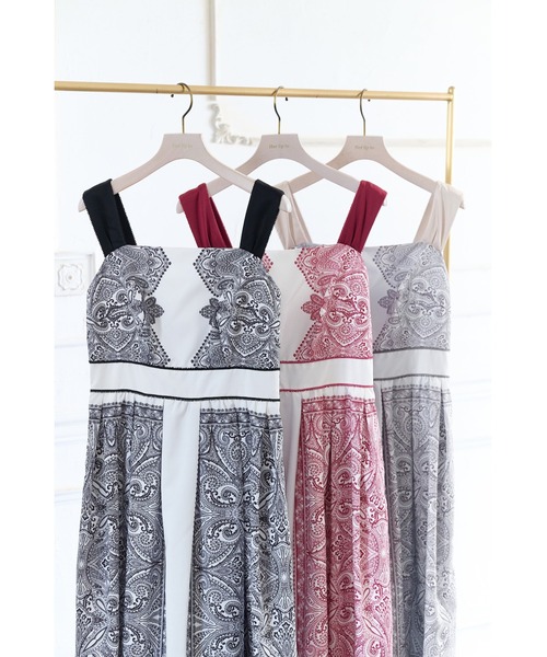 Marbella Panel Printed Dress（ワンピース）｜Her lip to（ハー