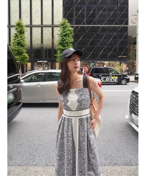 Marbella Panel Printed Dress（ワンピース）｜Her lip to（ハー