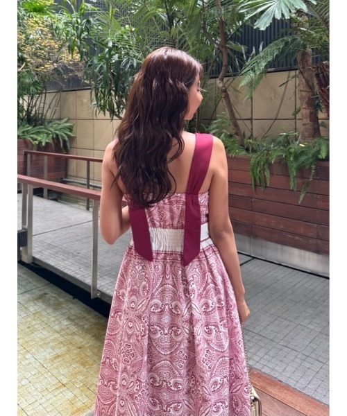 Marbella Panel Printed Dress（ワンピース）｜Her lip to（ハー