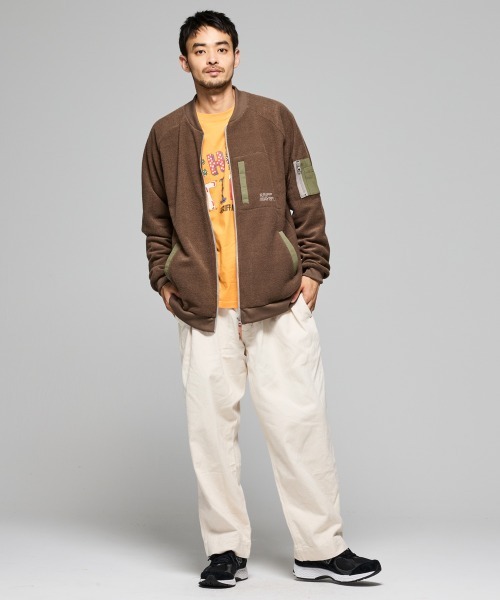 KRIFF MAYER(クリフメイヤー)の「【暖か裏起毛】ブークレジップアップJK(その他アウター・メンズ・サンドベージュ/ブラウン/カーキ/ブラック・X-LARGE/LARGE/MEDIUM)」の15枚目の写真