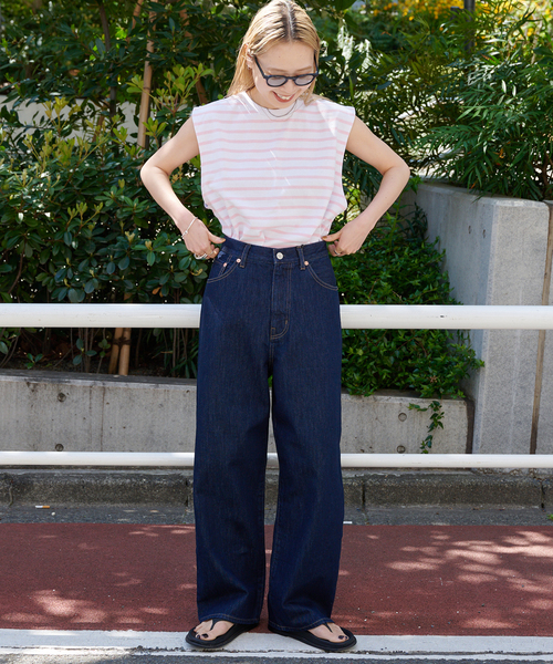 OUTDOOR PRODUCTS ULTライトデニムハイライズルーズ5PKT OUTDOOR PRODUCTS Usual Things｜追加4 ULTライトデニム