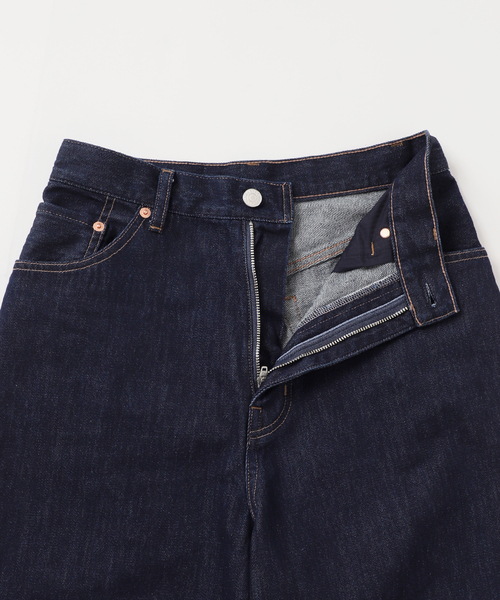 〝新品・未使用〟ULTライトデニムハイライズルーズ5PKT OUTDOOR PRODUCTS Usual Things｜追加2 ULTライトデニム