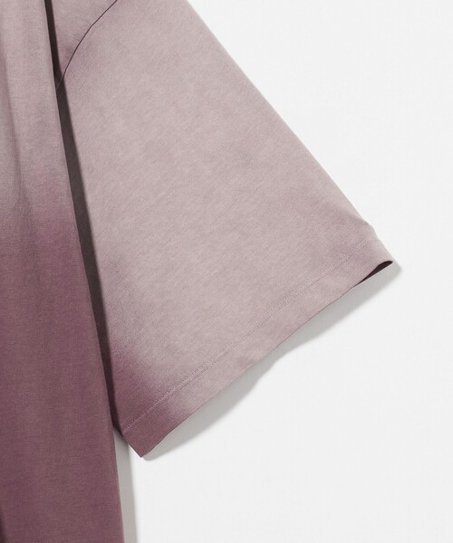 CITEN(シテン)の「<CITEN>グラデーションT(Tシャツ/カットソー・メンズ・ライラック/グレー系/ライム・L/S/M)」の17枚目の写真