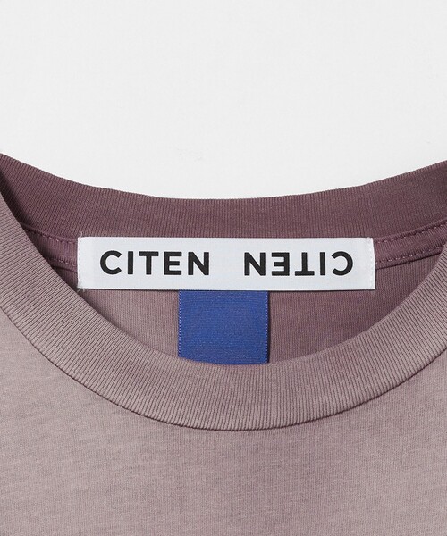 CITEN(シテン)の「<CITEN>グラデーションT(Tシャツ/カットソー・メンズ・ライラック/グレー系/ライム・L/S/M)」の20枚目の写真