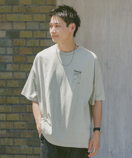 RAGEBLUE（レイジブルー）の「ヴィンテージライク/グラフィックプリントTシャツ（Tシャツ/カットソー・メンズ・ライトグレー/ダークグレー・LARGE/MEDIUM）」の9枚目の写真