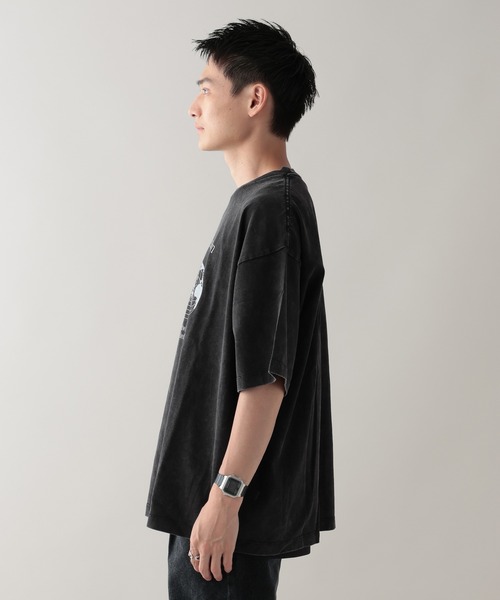 RAGEBLUE（レイジブルー）の「ヴィンテージライク/グラフィックプリントTシャツ（Tシャツ/カットソー・メンズ・ライトグレー/ダークグレー・LARGE/MEDIUM）」の11枚目の写真