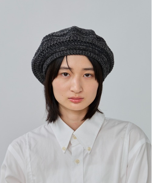 override　 ベレー帽　 ブラック override OVERRIDE ベレー帽 メンズ レディース 秋 冬 カジュアル