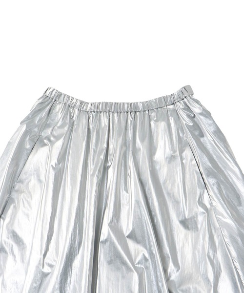 DRESSLAVE(ドレスレイブ)の「bright coating gather skirt(ブライトコーティングギャザースカート)(スカート・レディース・ブラウン/シルバー・38)」の21枚目の写真