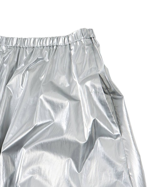 DRESSLAVE(ドレスレイブ)の「bright coating gather skirt(ブライトコーティングギャザースカート)(スカート・レディース・ブラウン/シルバー・38)」の22枚目の写真