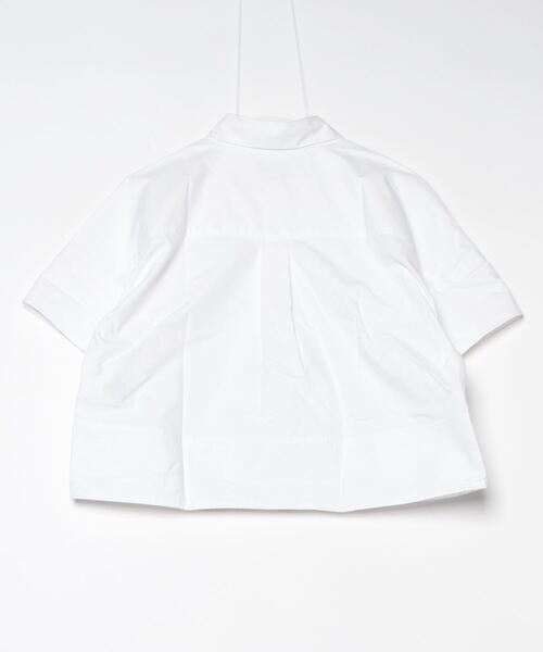 BANANA REPUBLIC FACTORY STORE(バナナリパブリック ファクトリーストア)の「BANANA REPUBLIC FACTORY STORE ボクシーポプリンシャツ(シャツ/ブラウス・レディース・レッド系その他/ホワイト・M/XS/L/S)」の3枚目の写真