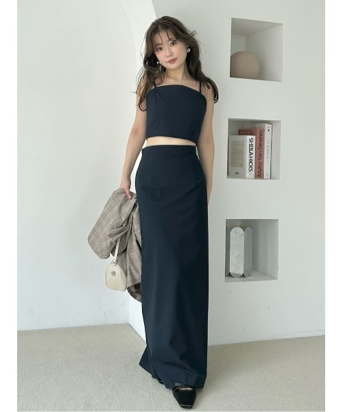 FRAY I.D（フレイアイディー）の「ビスチェセパレートワンピース