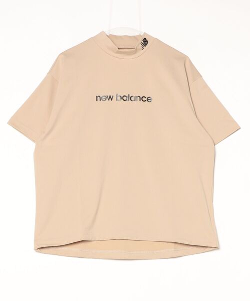 NEW BALANCE（ニューバランス）の「ニューバランス New Balance H/SLEEVE MOCK NECK PULLOVER（シャツ/ブラウス・レディース・ブラック/ベージュ・M/XL/L）」の2枚目の写真