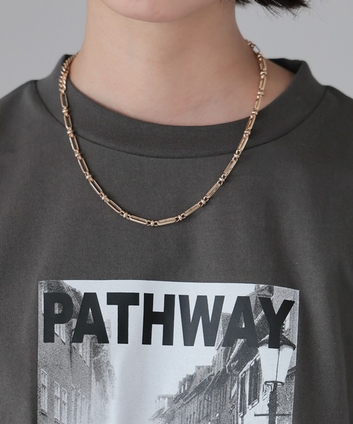 SOTT（ソット）の「PATHWAY Photo BIGT-shirt/PATHWAYフォトBIGTシャツ（Tシャツ/カットソー・レディース・チャコールグレー/オフホワイト/ブラック・FREE）」の13枚目の写真