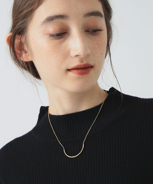 B:MING by BEAMS(ビーミングバイビームス)の「ベーシック ロングネックレス(ネックレス・レディース・シルバー/ゴールド・ONE SIZE)」の2枚目の写真
