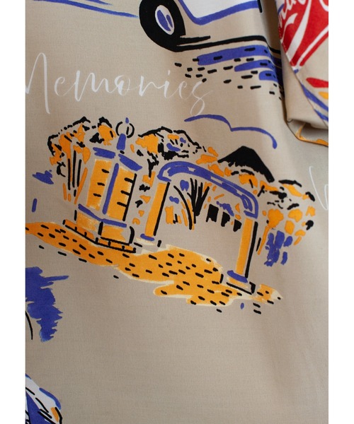 SEVESKIG（セヴシグ）の「SEVESKIG/セブシグ/S/S 柄ｼｬﾂ_SH-SV-NRS-1006（シャツ/ブラウス・メンズ・サックスブルー/ベージュ・SMALL/MEDIUM/LARGE/X-LARGE）」の21枚目の写真