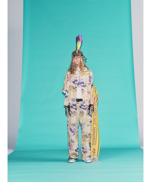 SEVESKIG（セヴシグ）の「SEVESKIG/セブシグ/S/S 柄ｼｬﾂ_SH-SV-NRS-1006（シャツ/ブラウス・メンズ・サックスブルー/ベージュ・SMALL/MEDIUM/LARGE/X-LARGE）」の11枚目の写真