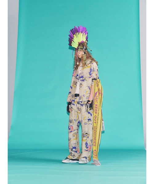 SEVESKIG（セヴシグ）の「SEVESKIG/セブシグ/S/S 柄ｼｬﾂ_SH-SV-NRS-1006（シャツ/ブラウス・メンズ・サックスブルー/ベージュ・SMALL/MEDIUM/LARGE/X-LARGE）」の13枚目の写真