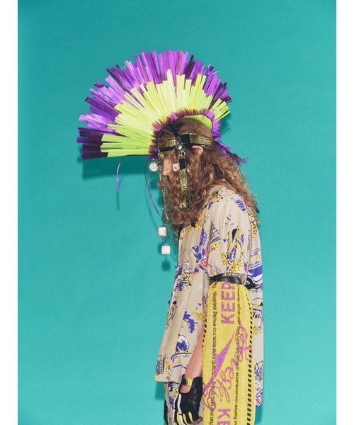 SEVESKIG（セヴシグ）の「SEVESKIG/セブシグ/S/S 柄ｼｬﾂ_SH-SV-NRS-1006（シャツ/ブラウス・メンズ・サックスブルー/ベージュ・SMALL/MEDIUM/LARGE/X-LARGE）」の15枚目の写真