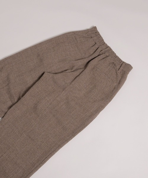 MUHET（ミュエータ）の「assort tuck slacks pants / アソートタックスラックスパンツ（スラックス・レディース・チャコールグレー/ブラウン・SMALL/LARGE/MEDIUM）」の22枚目の写真
