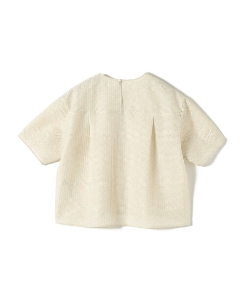 セール】SHIPS Primary Navy Label:〈手洗い可能〉シアー ジャカード