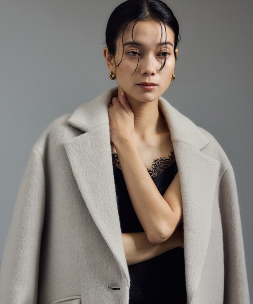 WEB限定】キッドモヘヤシャギージャケット / シャギーコート（その他