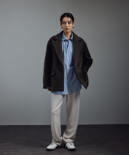 WEB限定】キッドモヘヤシャギージャケット / シャギーコート（その他