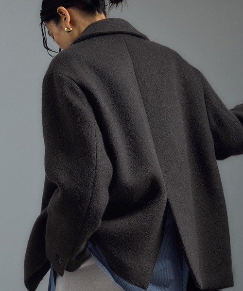 tricot COMME des GARCONS モヘヤ シャギー ジャケット tricot COMME des GARCONS トリココムデギャルソンtricot モヘヤ混紡