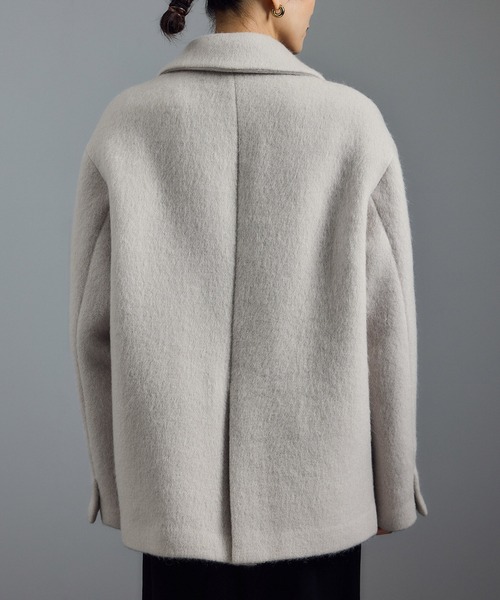 セール】【WEB限定】キッドモヘヤシャギージャケット / シャギーコート