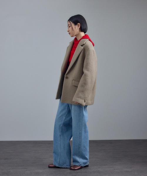 WEB限定】キッドモヘヤシャギージャケット / シャギーコート（その他