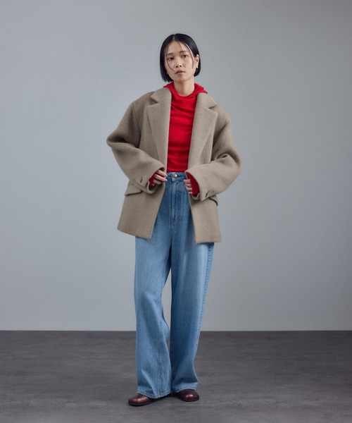 WEB限定】キッドモヘヤシャギージャケット / シャギーコート（その他