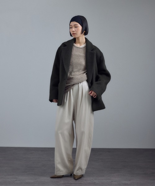 WEB限定】キッドモヘヤシャギージャケット / シャギーコート（その他