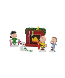 SNOOPY（スヌーピー）の「【JIM SHORE】スヌーピー クリスマスソックス セット（インテリア雑貨・レディース）」