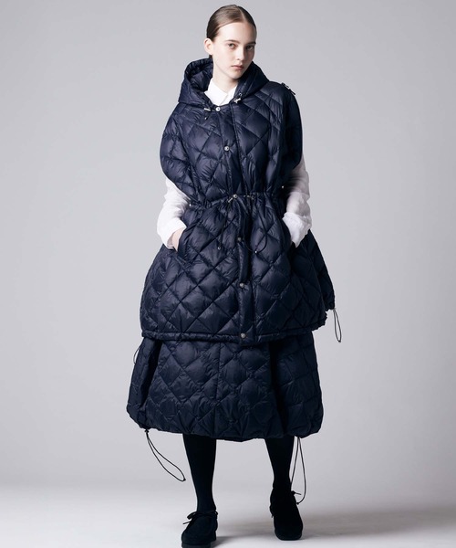 TAION(タイオン)】〈ウィメンズ〉シティ ダウンスカート（スカート