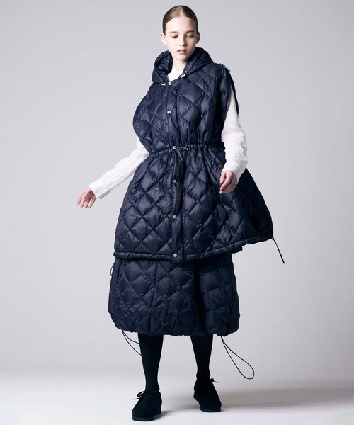 TAION(タイオン)】〈ウィメンズ〉シティ ダウンスカート（スカート