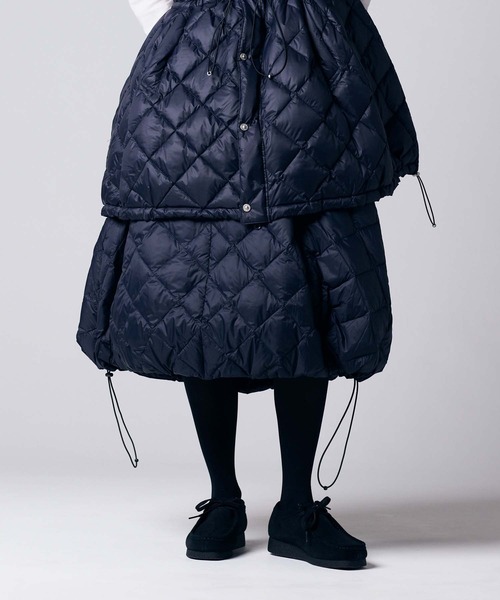 TAION(タイオン)】〈ウィメンズ〉シティ ダウンスカート（スカート